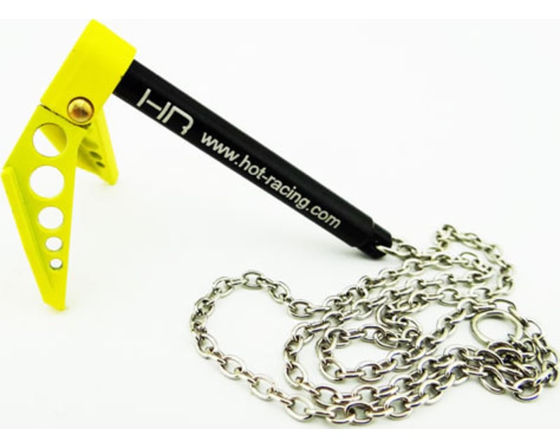 1:10 Scale Portable Fold Up Winch Anchor Yellow/Black