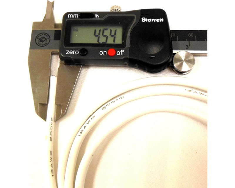 4.5mm OD Silicone Wire 680 Strand12 G 1 m (3Ft 4in)