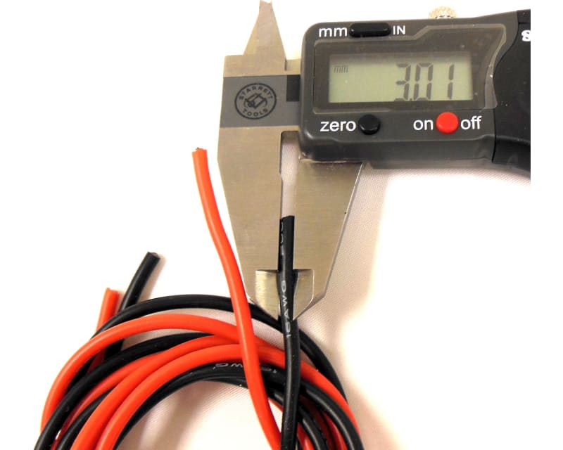 3mm OD Silicone Wire 252 Strand 16G 2 M (6ft 8in)