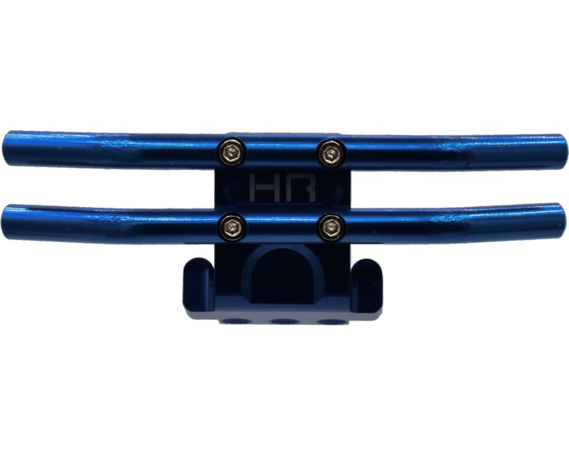 Tap to zoom discontinued Blue Aluminum Tubular Front Bumper RC18t RC18mt