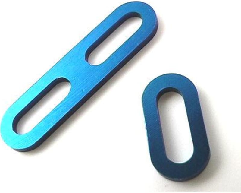 discontinued Blue alum. motor mount oval washer