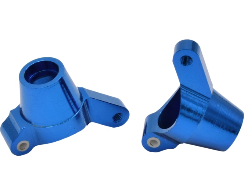 Blue alum. rear axle carriers