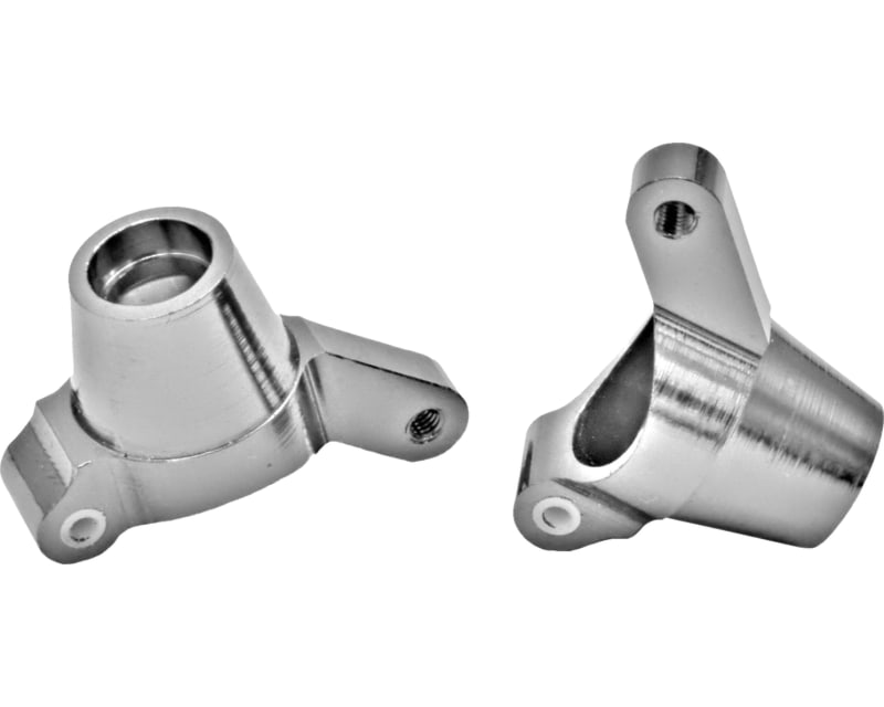 Silver alum. rear axle carriers