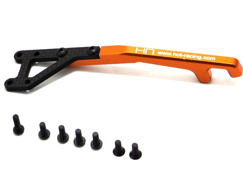 Carbon Fiber Aluminum Rear Chassis Brace Exo