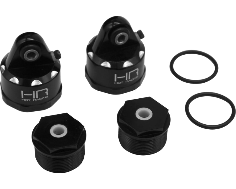 Aluminum bleeder shock caps cartridge Arrma shock 1/5