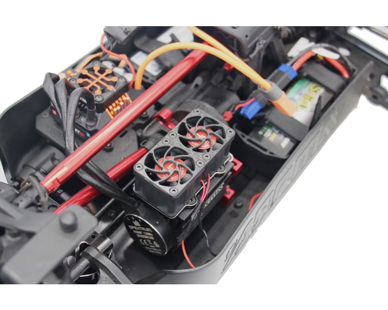 3 Cell Twin 40mm Twister Motor Cooling Fan Kit Arrma 1 / 5