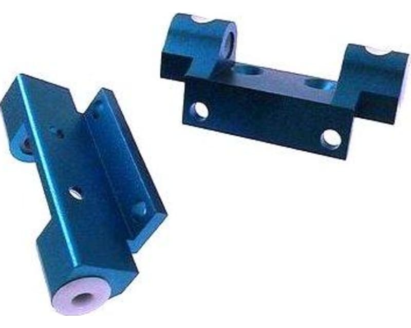 Monster Gt Blue Aluminum Front/Rear Upper Arm Mount