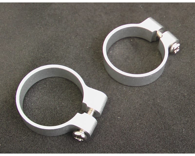 Monster Gt Silver Aluminum Front/Rear Gearbox Tightener