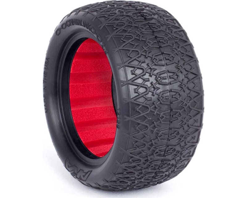 Tap to zoom 1:10 Buggy Crosslink Soft LW Tire w/Red Insert 2