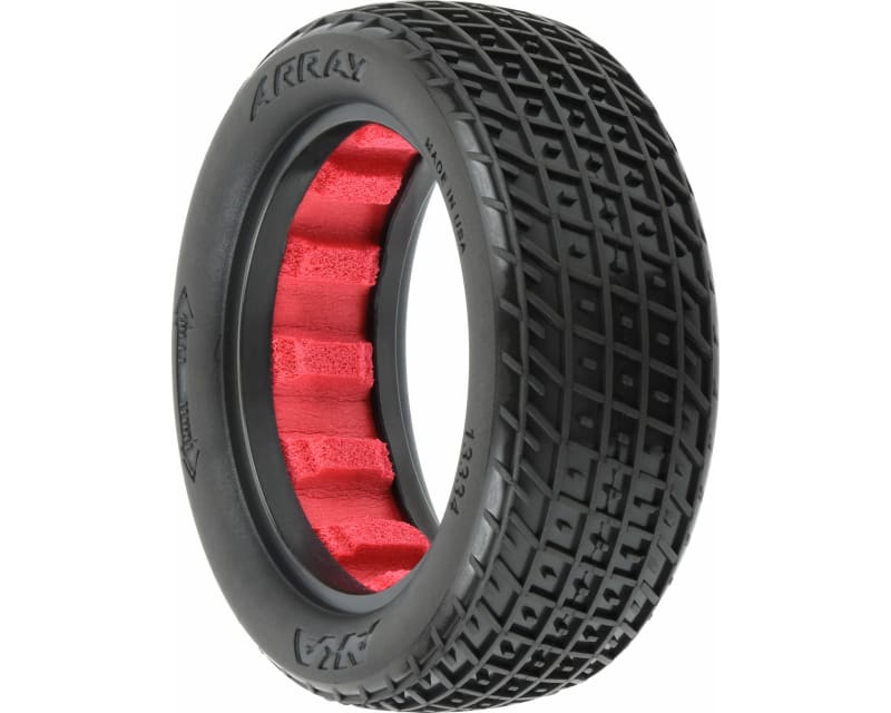 Tap to zoom Array 2.2 Medium Soft Dirt Oval Buggy 2WD/4WD Front Tires 2