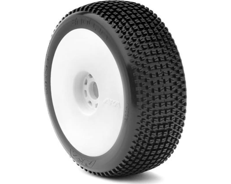 1/8 Buggy Enduro Ultra Soft Evo Wheel Premount White 2