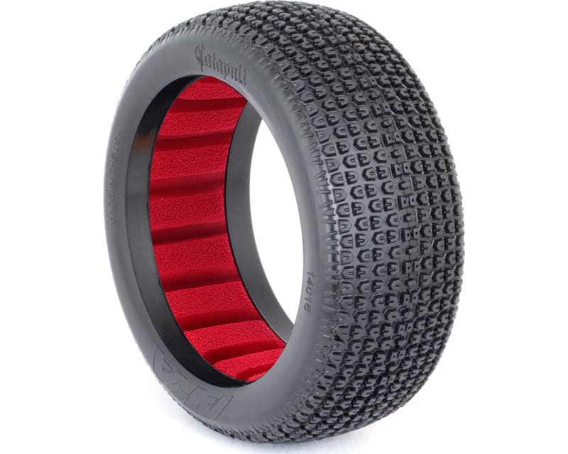 1/8 Buggy Catapult Medium LW Tire w/ Red Insert 2