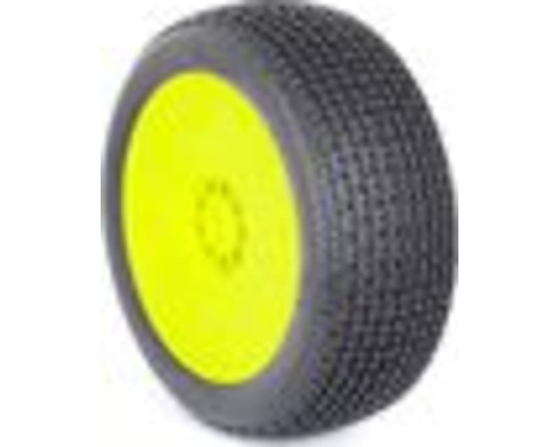 Tap to zoom 1/8 Buggy Catapult Med Long Wear EVO Wheels Mnt Yel