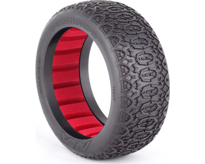 1/8 Buggy Chainlink Soft Tire W/ Red Insert 2