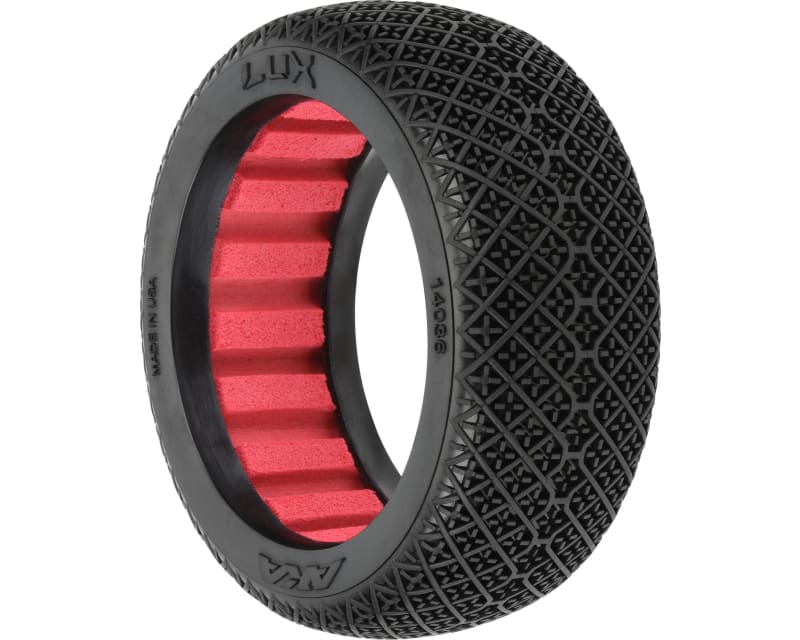 Tap to zoom Lux Soft Long Wear Off-Road 1:8 Buggy Tires 2 for Front or Rear
