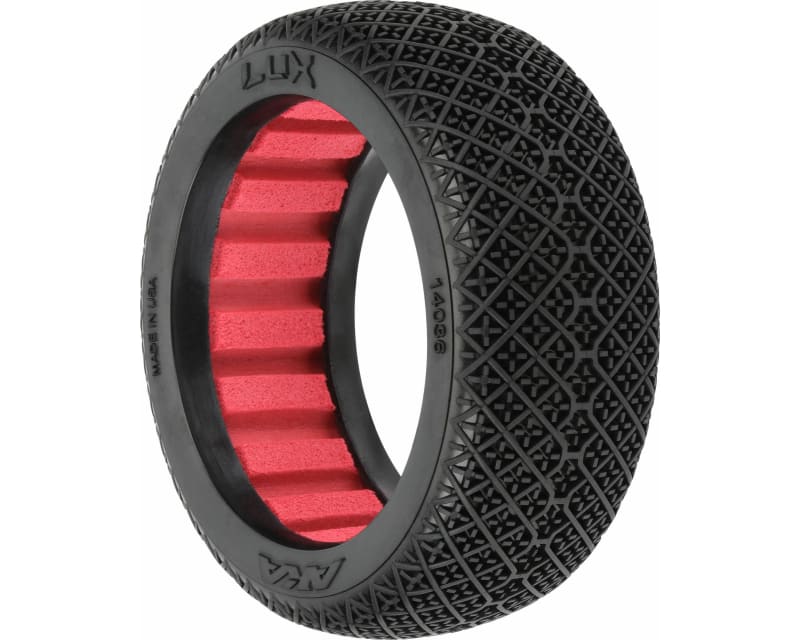 Lux Medium Long Wear Off-Road 1:8 Buggy Tires 2 for Front or Rea
