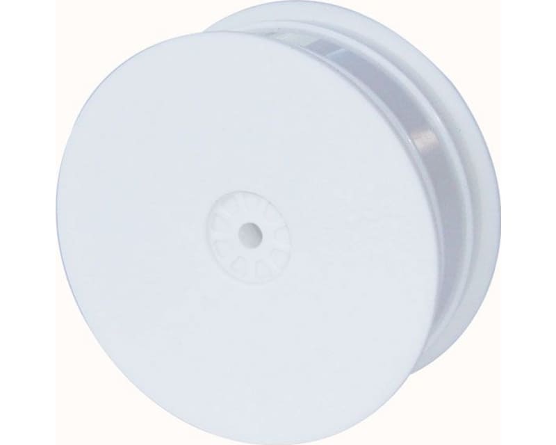 1:10 Buggy 2WD Front Wheels White W/12mm Hex 2 :AE-KYO