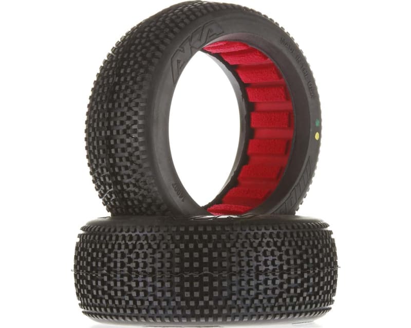 Tap to zoom 1/8 Buggy Impact SLW Tire w/ Red Insert 2