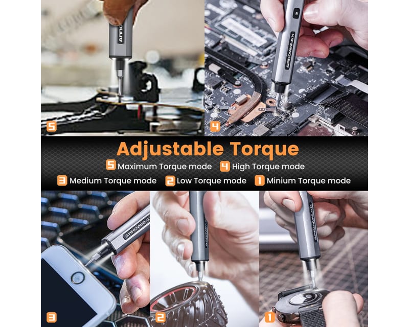 Tap to zoom SES Electric Screwdriver 72 in 1 - Space Gray Case