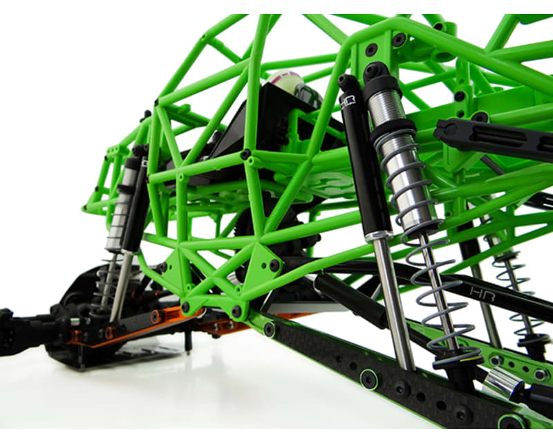 Aluminum Black Internal Spring Air Shocks 125mm