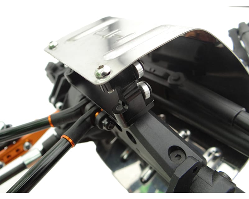 Stainless Skid Plate Bumper: - Axial SMT