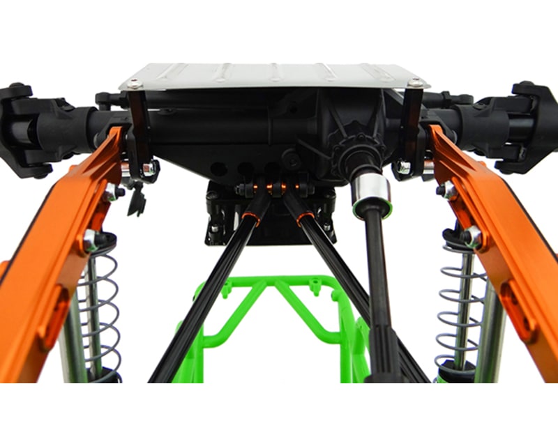 Stainless Skid Plate Bumper: - Axial SMT