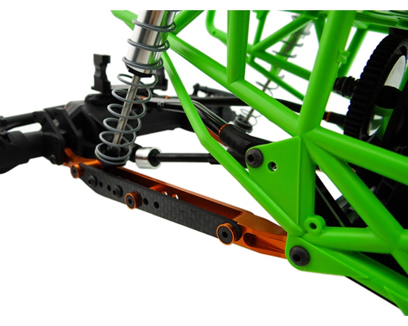 Orange Aluminum & Cf Link Set Axial Rr10 Smt10 Yeti