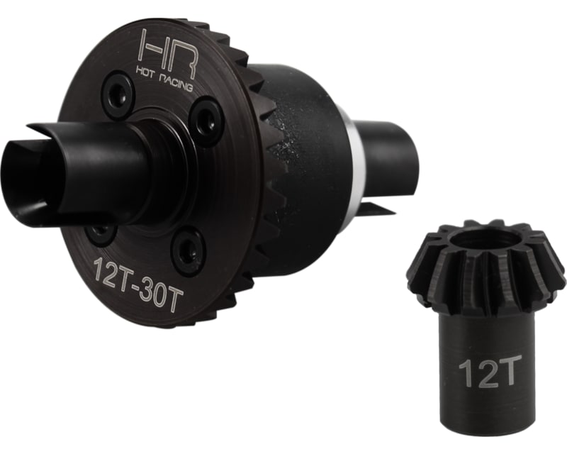30/12T Steel Helical Diff Ring/Pinion Rear Mini Kraton