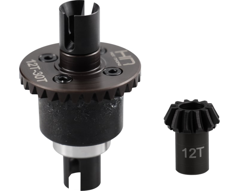 30/12T Steel Helical Diff Ring/Pinion Rear Mini Kraton