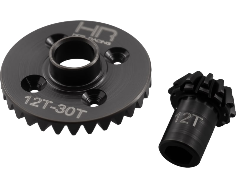 Tap to zoom 30/12T Steel Helical Diff Ring/Pinion Rear Mini Kraton