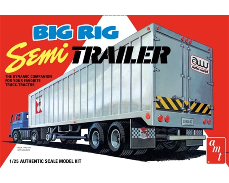 1/25 Big Rig Semi Trailer