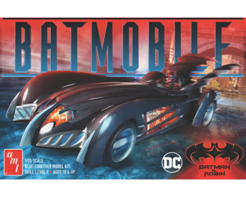 1/25 Batman & Robin Movie Batmobile Plastic Model Kit