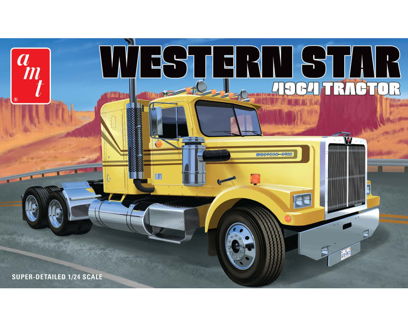 1/24 Western Star 4964 Tractor Plastic Model Kit