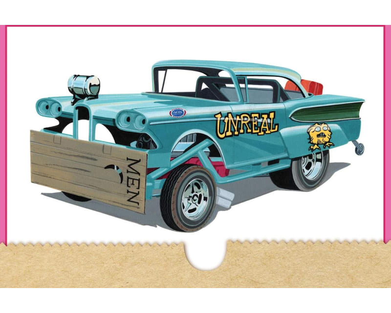 1/25 1958 Edsel AWB Funny Car Unreal Plastic Model Kit