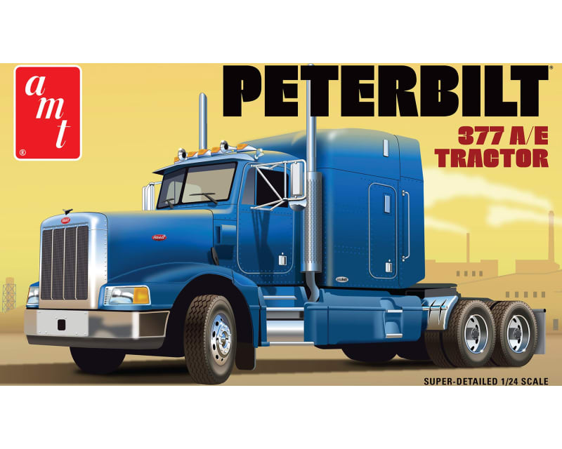 Classic Peterbilt 377 A/E Tractor 1/24 Plastic Model Kit