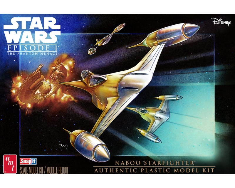 1/48 Star Wars: N-1 Naboo Starfighter Snap Plastic Model Kit