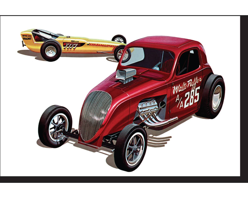 1/25 Fiat Double Dragster Plastic Model Kit