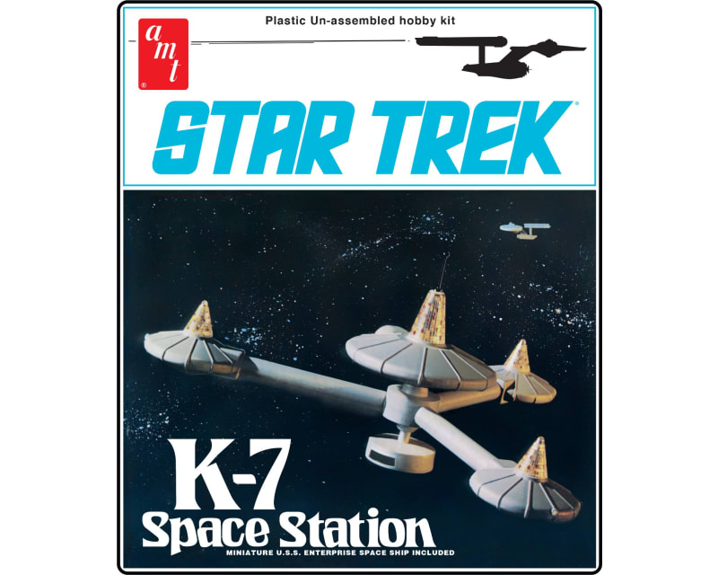Star Trek K-7 Space Station 1/7600 Plastic Model Kit