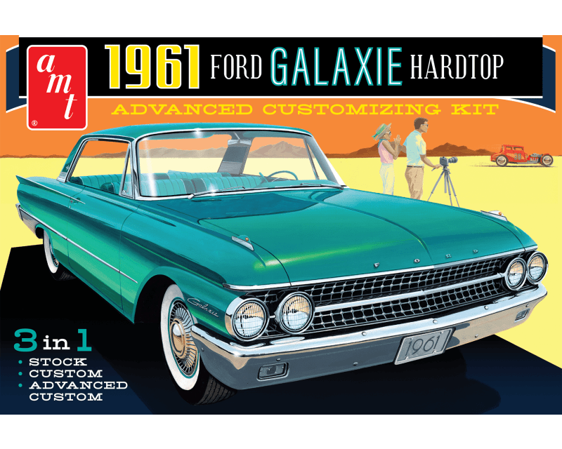 1/25 1961 F0RD Galaxie Hardtop Plastic Model Kit photo
