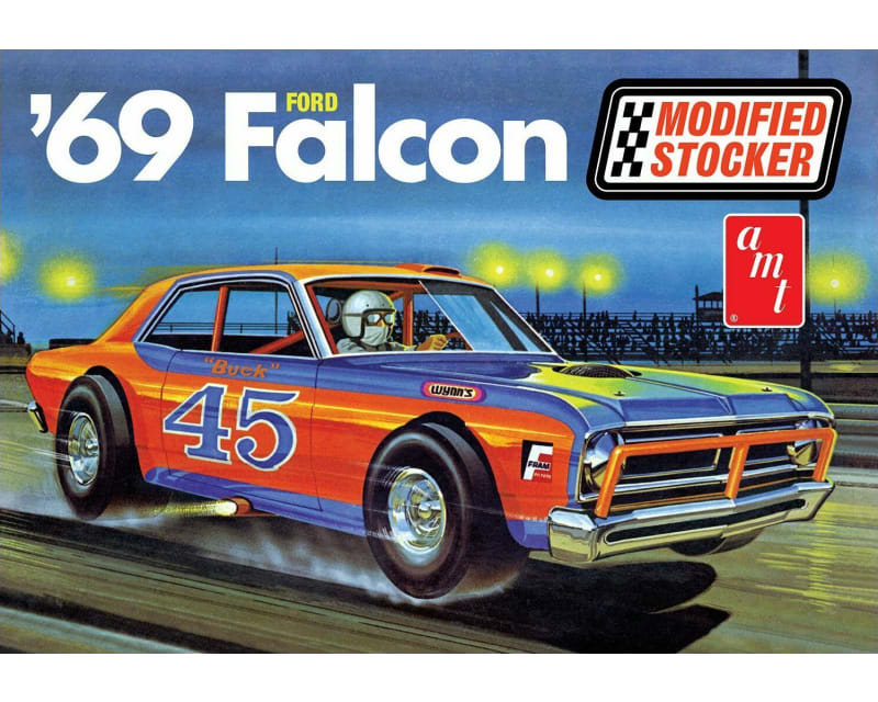 1/25 1969 Ford Falcon Modified Stocker Plastic Model Kit photo