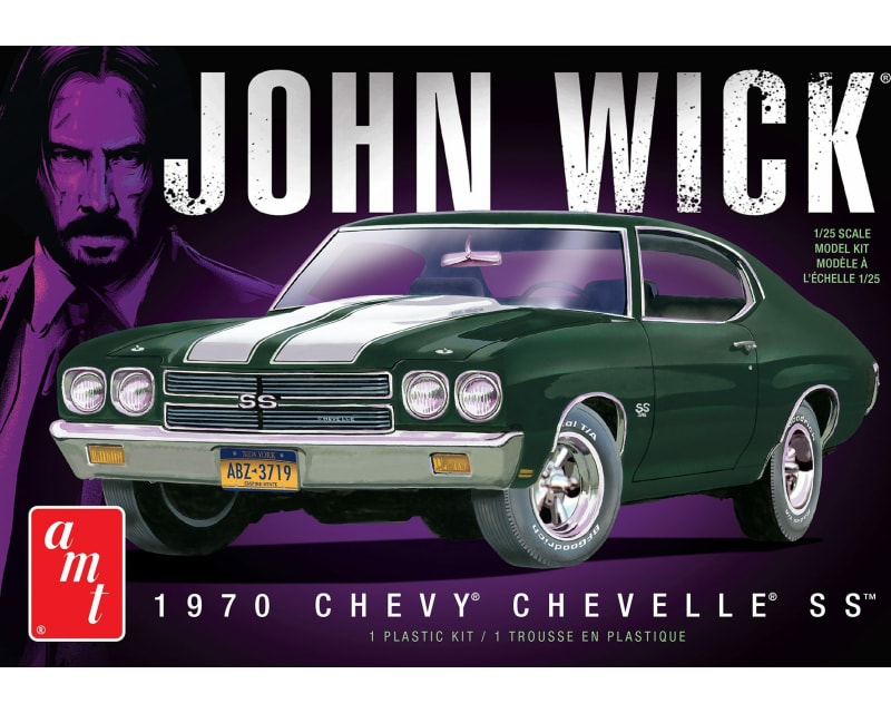 1970 Chevy Chevelle John Wick 1/25