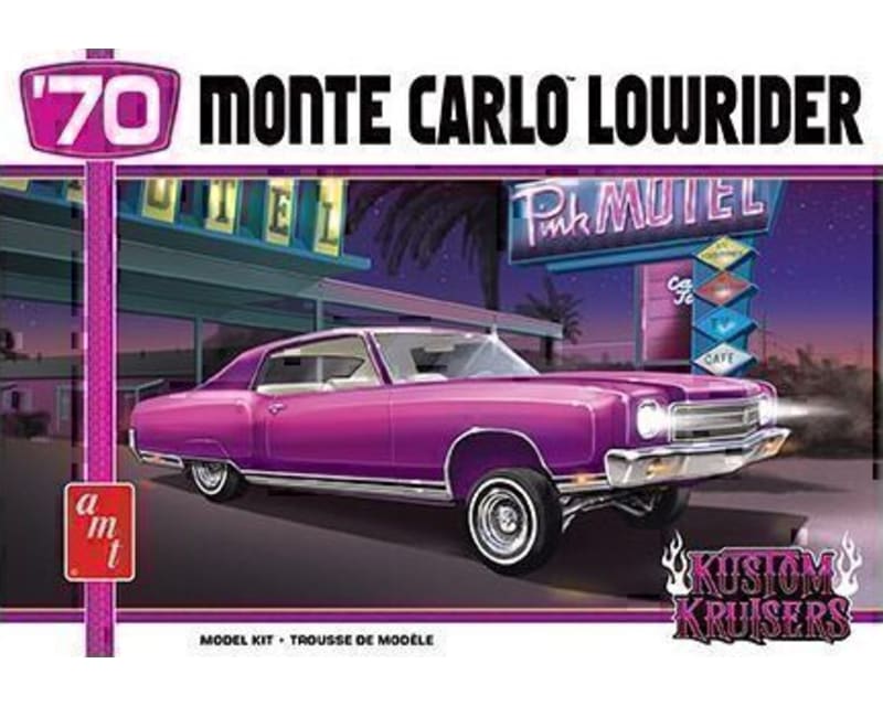 1/25 1970 Chevy Monte Carlo Lowrider Plastic Model Kit
