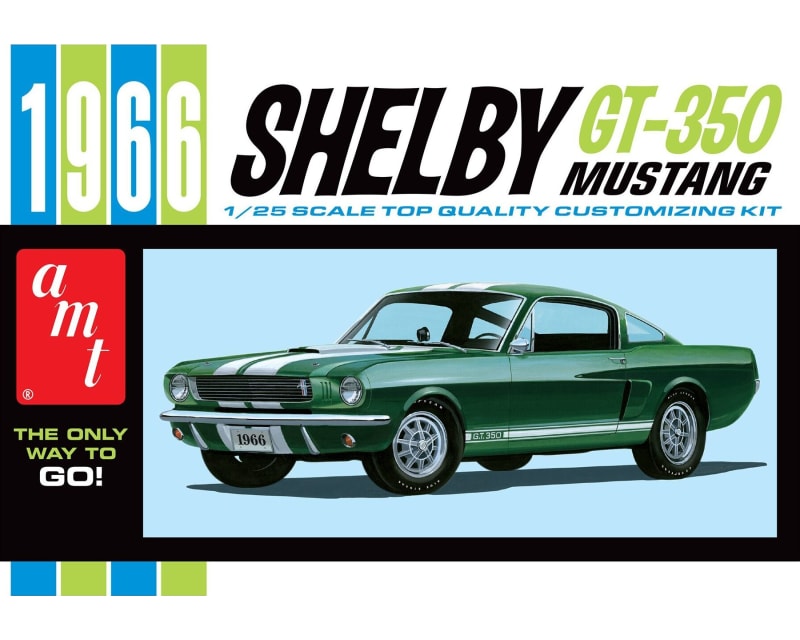 1966 Shelby Mustang 350GT Plastic Model Kit photo