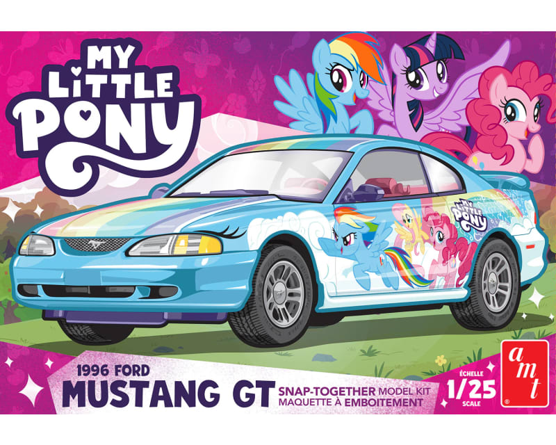 1/25 1996 Ford Mustang My Little Pony Plastic Model Kit