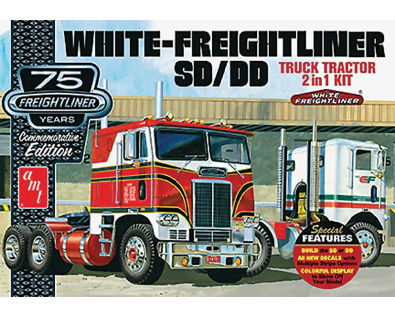 Tap to zoom 1/25 Freightliner 2-in-1 Single/Dual Tractor Wh