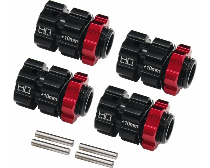 Aluminum 17mm Hex Hubs 10mm Offset Arrma 1/8 photo