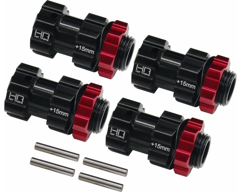 Aluminum 17mm Hex Hubs 15mm Offset Arrma 1/8 4x4