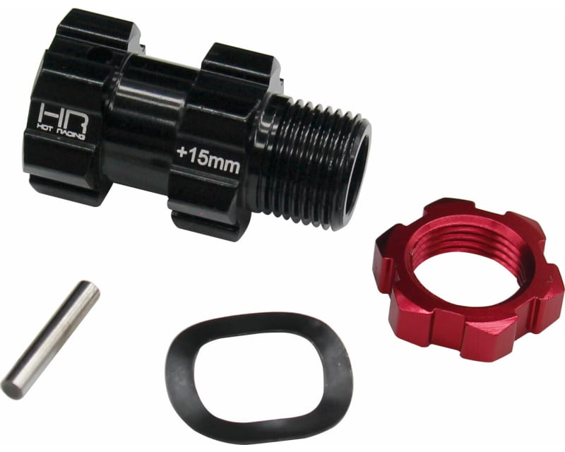 Aluminum 17mm Hex Hubs 15mm Offset Arrma 1/8 4x4