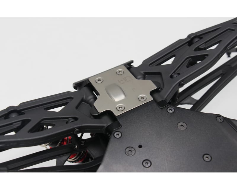 Stainless Steel Skid Plate Set Arrma Kraton Outcast Talion