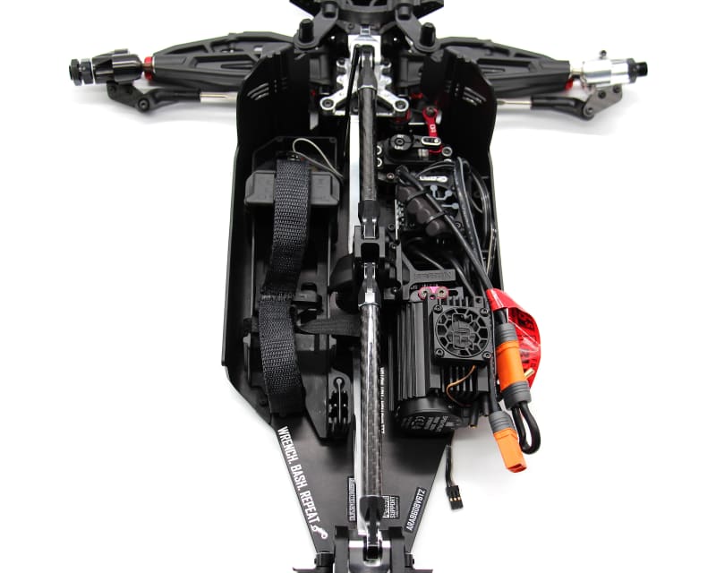 Graphite Center Beam Brace Arrma 6S V6